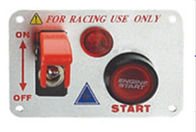 Kırmızı Gösterge Işıklı 12 Volt Güç Hızlı Yarış Araba Şalteri Paneli